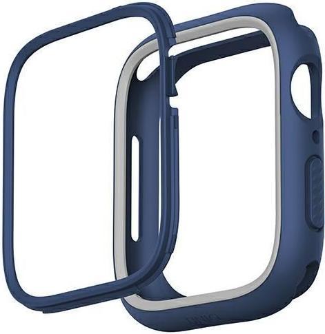 Actual product image Uniq etui Moduo Apple Watch Series 4/5/6/7/8/SE 44/45mm niebieski-szary/blue-grey