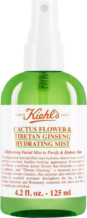 Actual product image Kiehl's Cactus Flower & Tibetan Ginseng Hydrating Mist (75 ml)