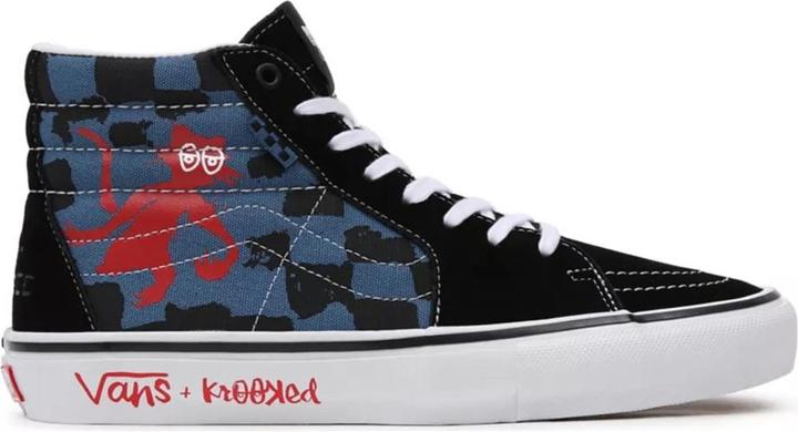 Actual product image Vans Krooked By Natas for Ray SkateSkate Sk8-Hi (41)