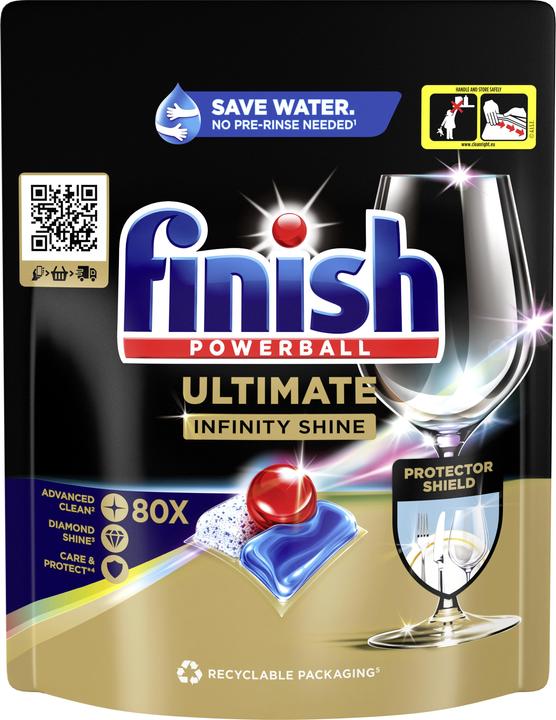 Finish Ultimate Infinity Shine (Tabs, 80 x)