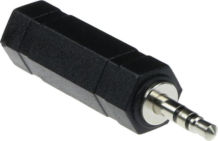 Actual product image Lumberg 3.5mm Jack Male Stereo to 6.3mm Jack Female Stereo Adapter