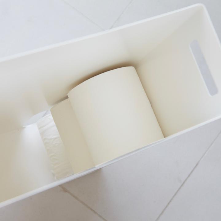 Actual product image Yamazaki PLATE toilet roll holder
