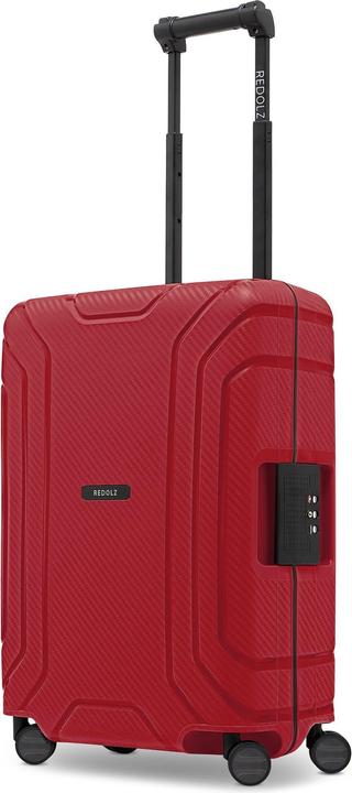 Redolz Essentials 15 4-Rollen Kabinentrolley 55 cm mit Dreipunkt-Verschluss (40 l, Handgepäck (bis 50l))