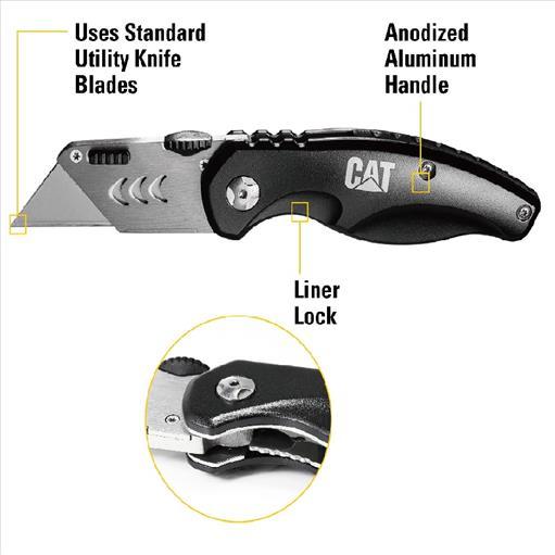 Image du produit Cat Couteau pliant universel (Cutters)
