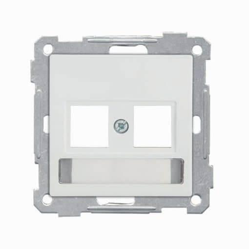 Image du produit Mutlusan Candela Modul Téléphone Prise de données avec inscription Blanc