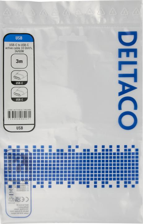 Immagine prodotto Deltaco USBC-ACTIVE32 (3 m, USB 3.2 Gen 2)