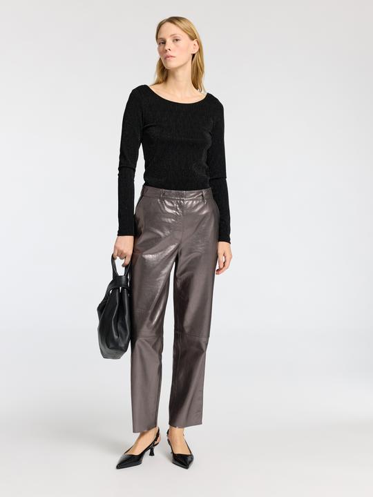 Image du produit Selected Femme Haut à paillettes avec manches longues (XXL)