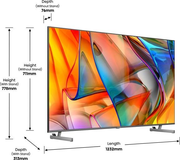 Image du produit Hisense 55U6KQ (55", U7QF, QLED, DHU, 2023)