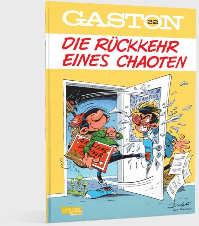 Produktbild Gaston Neuedition 22: Die Rückkehr eines Chaoten (Deutsch, Delaf, Marcel Le Comte, 2024)