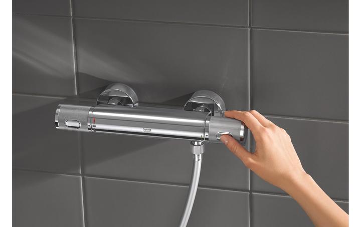 Actual product image Grohe Grohtherm 1000 Performance thermostatic shower mixer