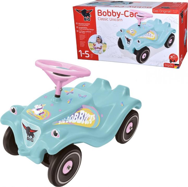 Actual product image BIG Bobby Classic Einhorn