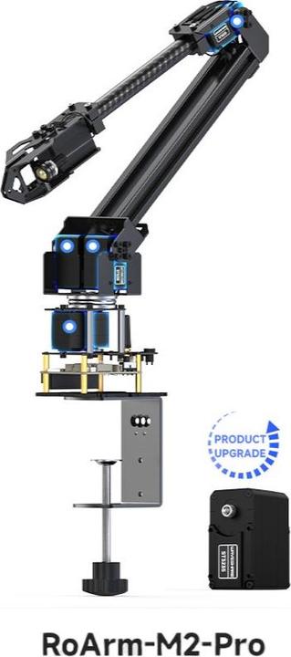 Produktbild WaveShare ESP32 4-DOF Roboterarm-Kit RoArm-M2-Pro mit Hochdrehmoment Serial Bus Servos