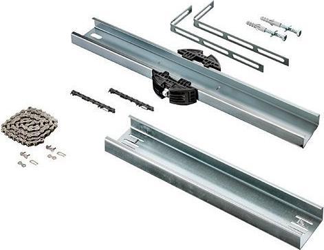Immagine prodotto Sommer Torantriebe SOM S10868-00001 Set di prolunghe per binari di scorrimento da 543 mm MS 1,25 mm galvanizzati,