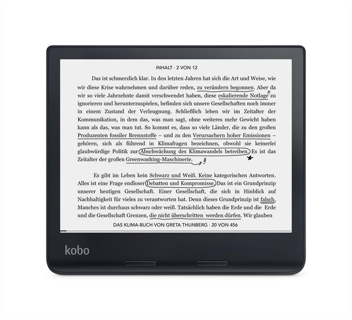 Kobo Sage (8", 32 Go, Noir)