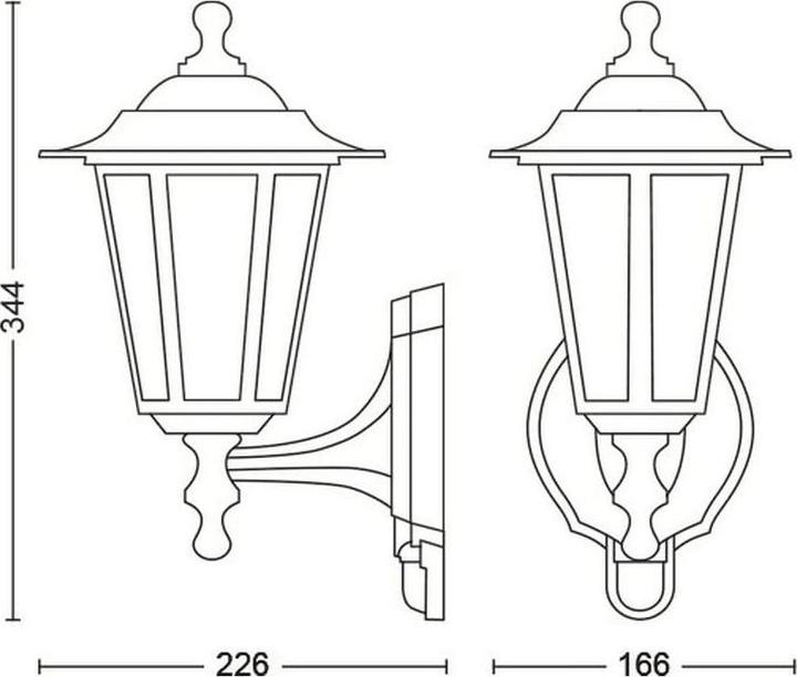 Immagine prodotto Philips Pechino (3275 lm, E27, IP44)