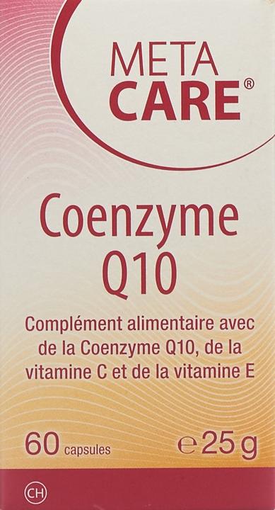 Actual product image Meta Care Coenzyme Q10 Caps (60 Piece, Capsules, 56 g)