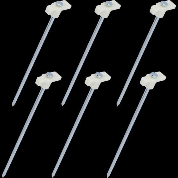 Cartrend Piquets de tente Stfluorescent