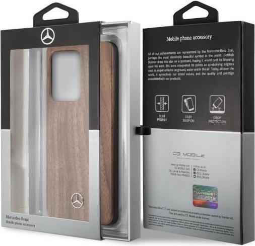 Actual product image Mercedes-Benz Mercedes MEHCS69VWOLB S20 Ultra G988 hard body brown (Samsung Galaxy S20 Ultra)