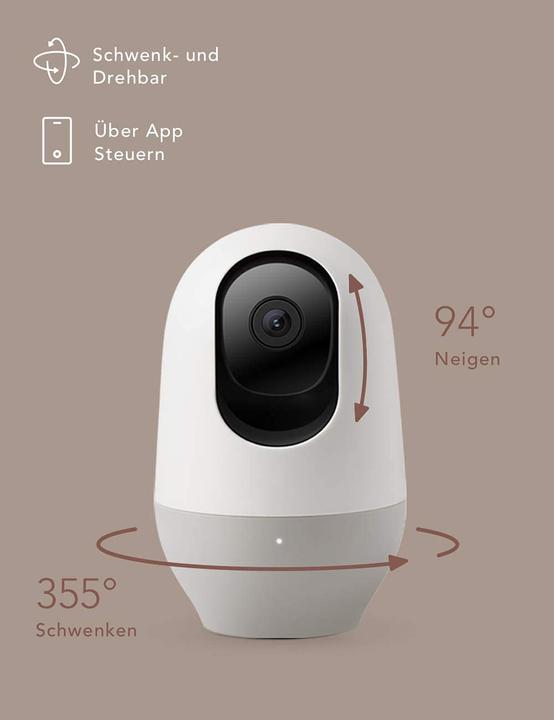 Actual product image Pro nooie Cam 360 (Video & Audio, 10 m)