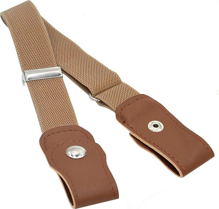 Produktbild JTI Elastischer Gürtel ohne Gürtelschnalle - Beige