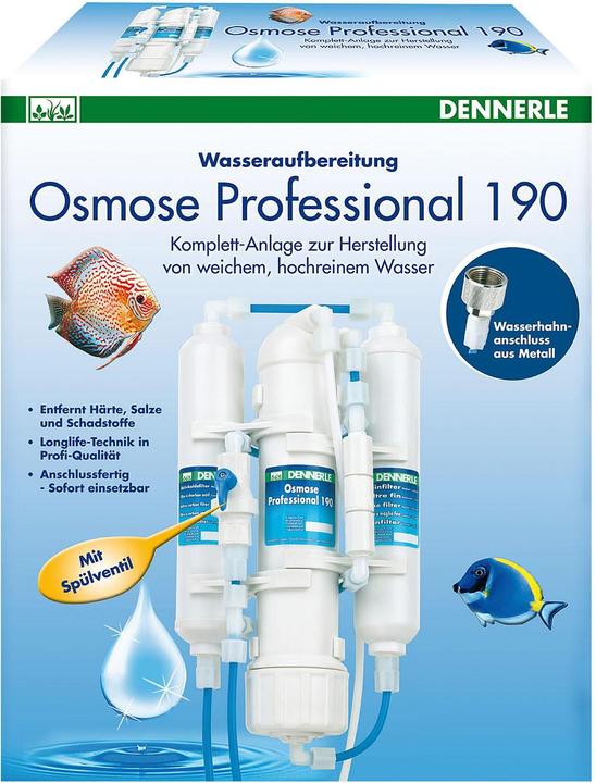 Immagine prodotto Dennerle Osmosi professionale 190 (Filtri interni, Acqua marina)