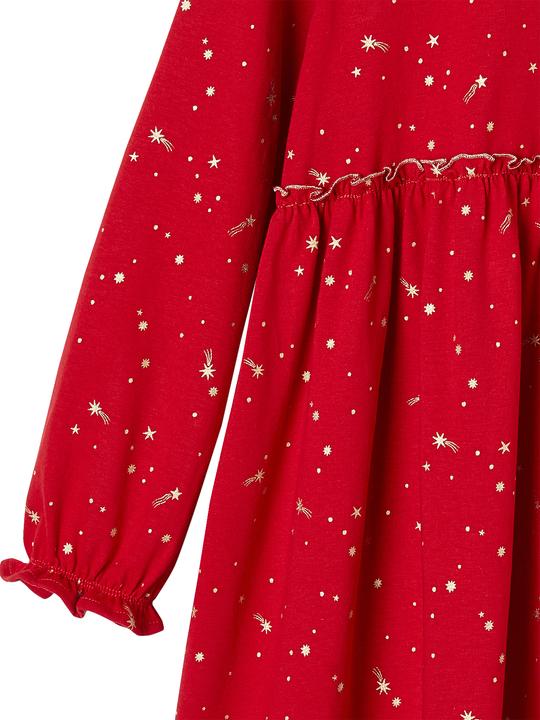 Actual product image Vertbaudet Festive girl's dress with shiny stars (158)