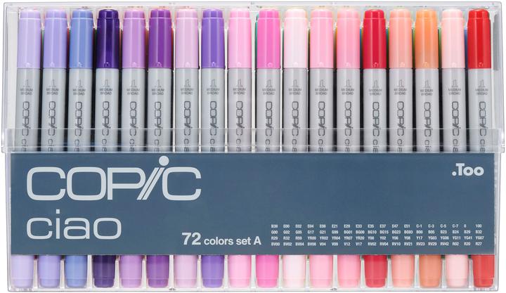 Image du produit Copic Ciao Set A (Multicolore, 0.30 mm, 72 x)