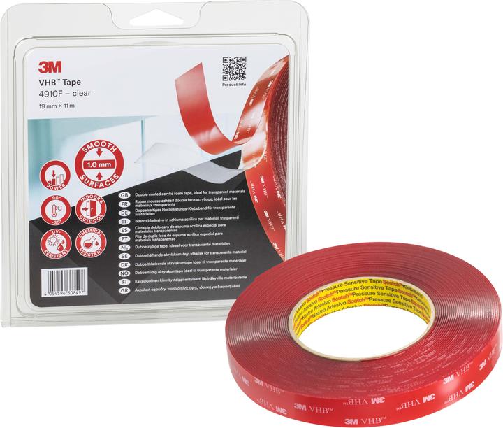 Actual product image 3M VHB adhesive tape (19 mm)