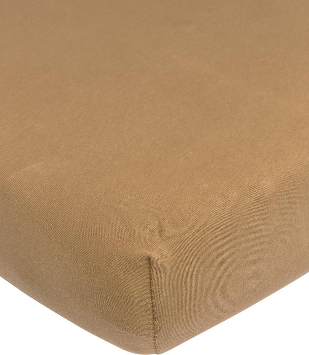 Produktbild Meyco Home jersey Spannbettlaken 80x200 toffee (80 x 200 cm)