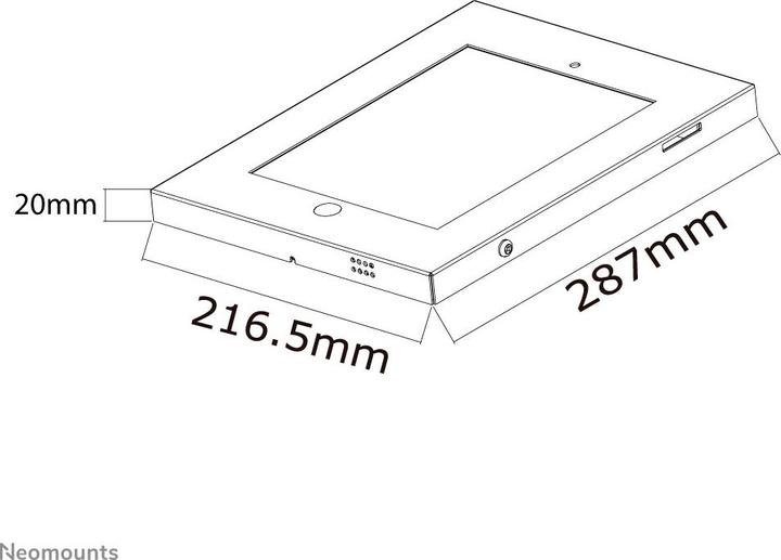 Produktbild Neomounts Ipad2n-Un20black