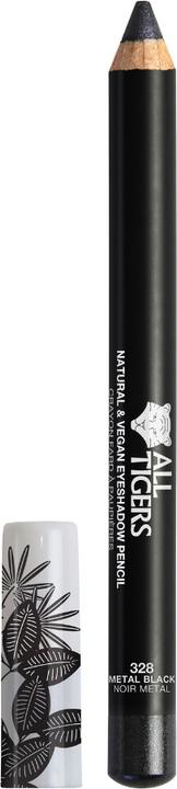 All Tigers Natürlicher & Veganer Lidschatten (Metallic Schwarz)