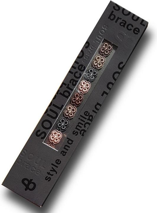 Actual product image Soulbrace bracelet Flower Power (26 cm, Textile embroidery)