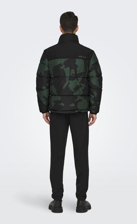 Actual product image Only & Sons Stand-up collar Elasticated cuffs Jacket Down jacket (L)