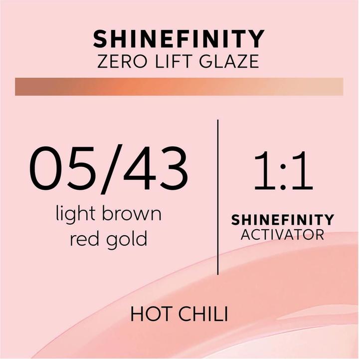 Image du produit Wella Shinefinity (05, 43 - Hot Chili)