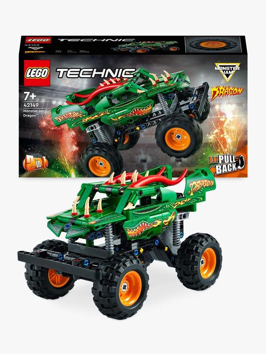 Actual product image LEGO Monster Jam Dragon (42149, LEGO Technic)