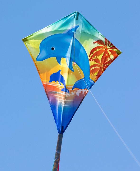 Immagine prodotto Invento Aquilone per bambini Eddy Dolphin Sunset