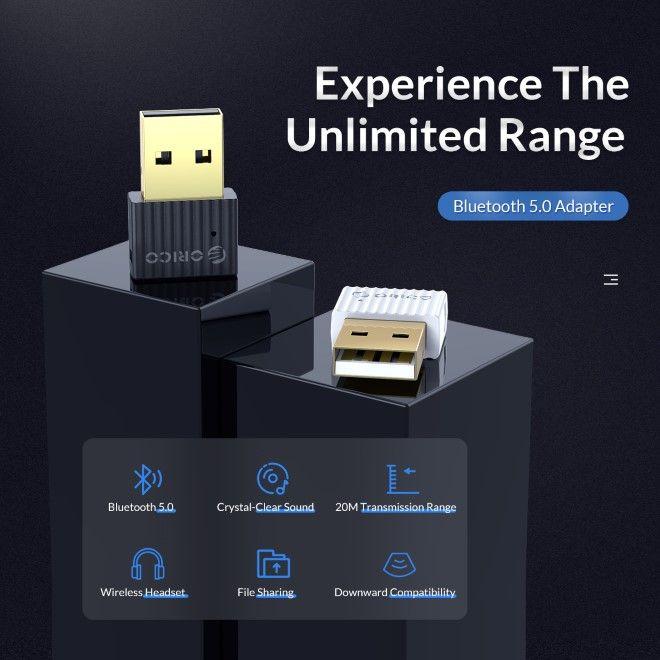 Immagine prodotto Orico Adapter USB Bluetooth to PC (Trasmettitore e ricevitore)