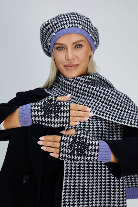 Actual product image Bellemere Gloves Ultra-Chic Fingerless Cashmere Gloves (One size)