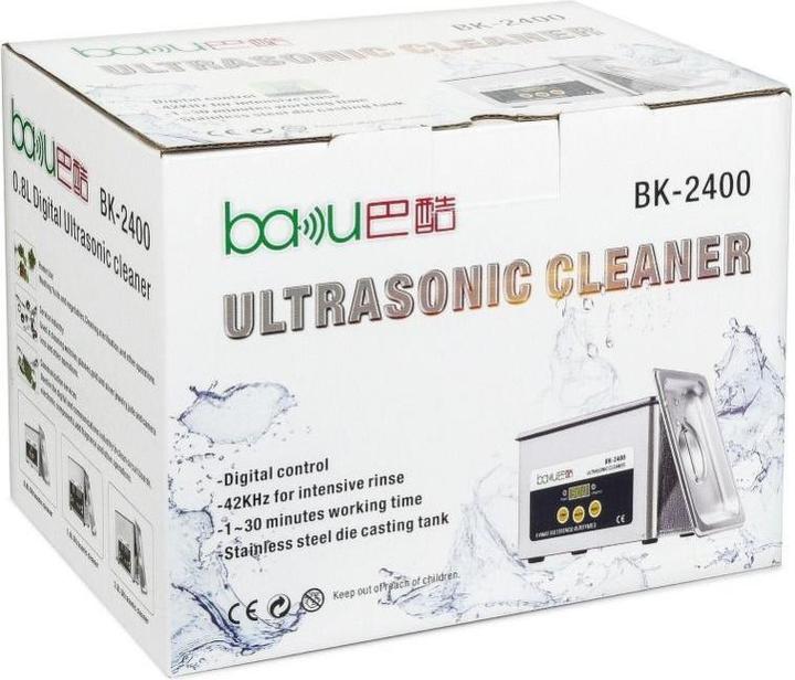Produktbild Partner Telecom Consumables! BAKU Ultrasonic Cleaner BAKU BK-2400 (42 kHz, 800 ml)