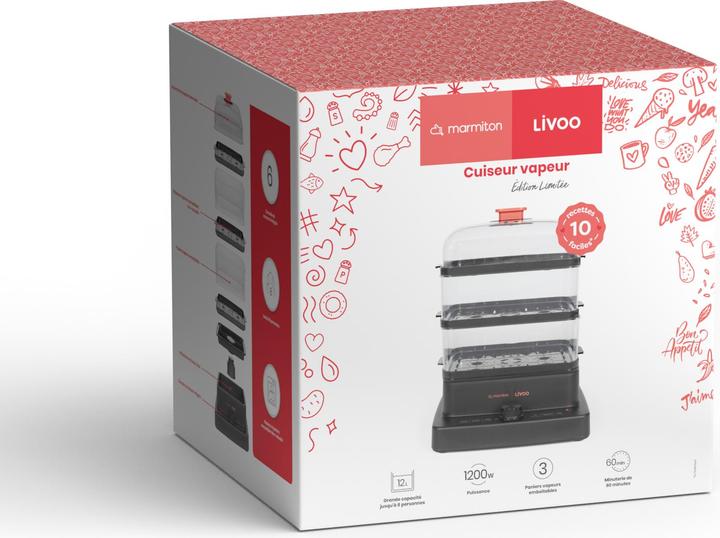 Produktbild Livoo Dampfgarer (EU-Stecker)