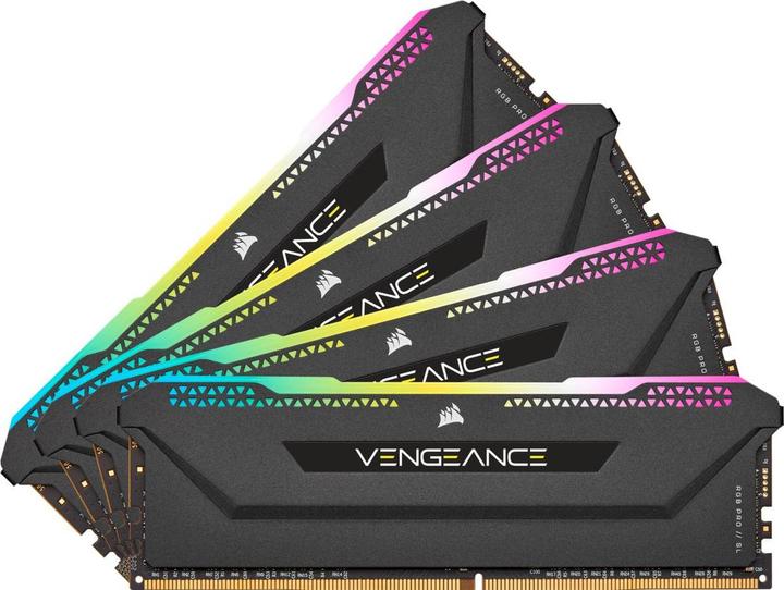 Produktbild Corsair Vengeance RGB Pro SL (4 x 16GB, 3200 MHz, DDR4-RAM, DIMM)