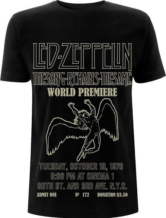 Led Zeppelin Tsrts World Premier
