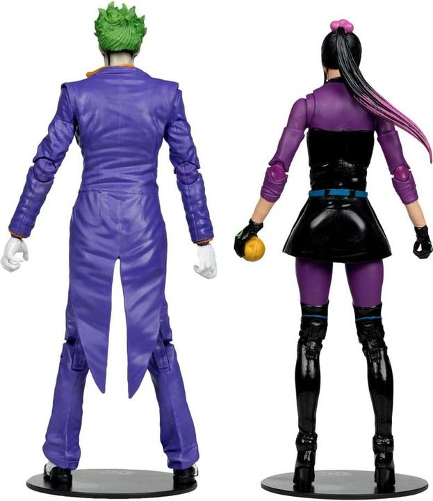 Immagine prodotto McFarlane Figure d'azione del Multiverso DC 2-pack The Joker & Punchline 18 cm