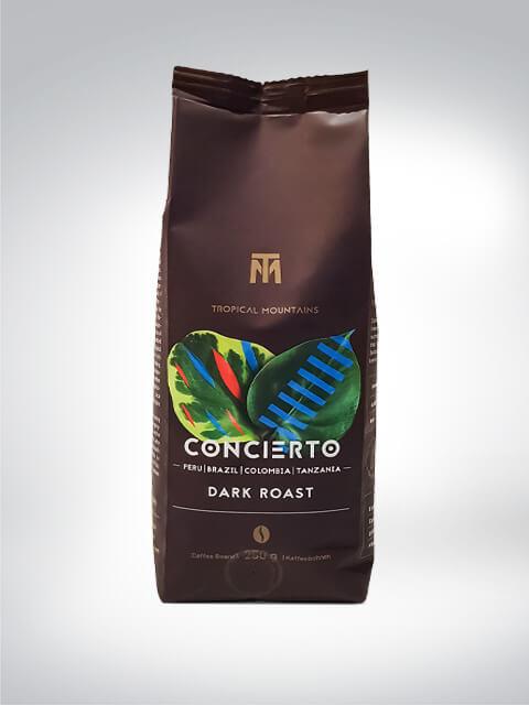 Image du produit Tropical Mountains Concierto (1000 g, Torréfaction foncée)