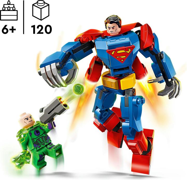 Produktbild LEGO Superman Mech vs. Lex Luthor (76302, LEGO DC)