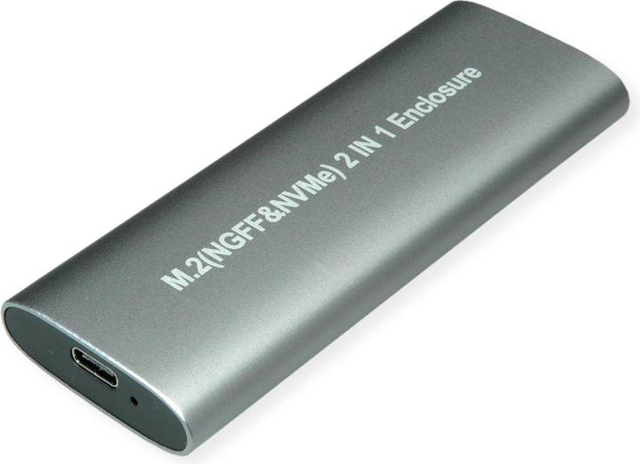 Produktbild Value Externes SSD-Gehäuse, M.2, NVMe zu USB 3.2 Gen 2 Typ C (M.2 2280, M.2 2242, M.2 2260)