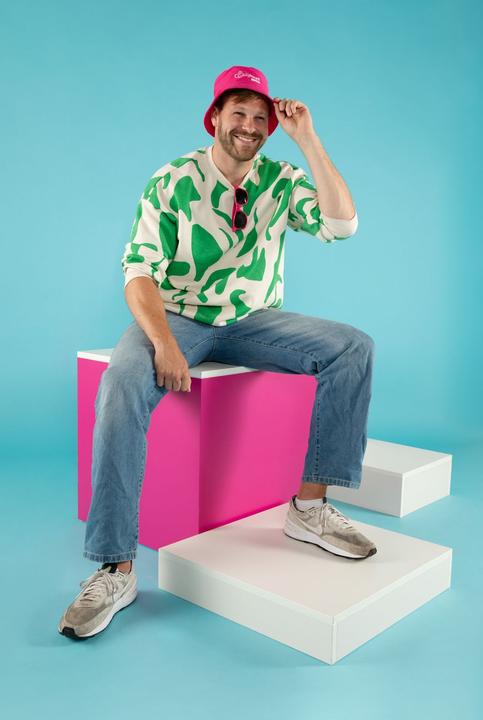 Actual product image Easytoys Fisherman Hat - Pink (Dice games)