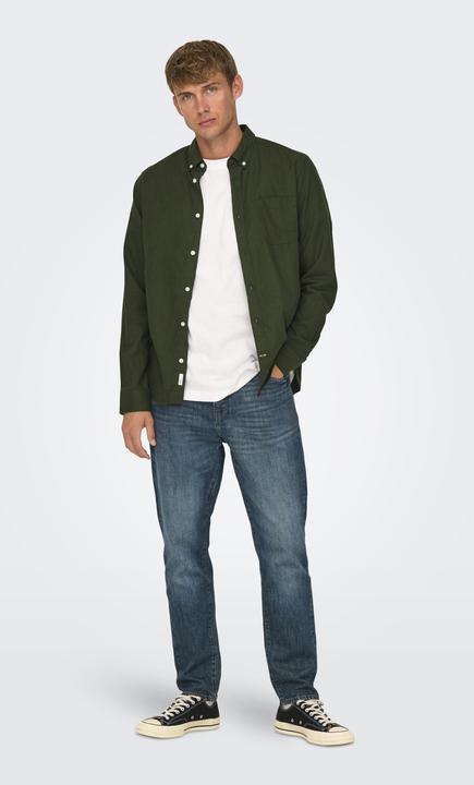 Actual product image Only & Sons Regular fit shirt collar shirt shirt shirt (S)