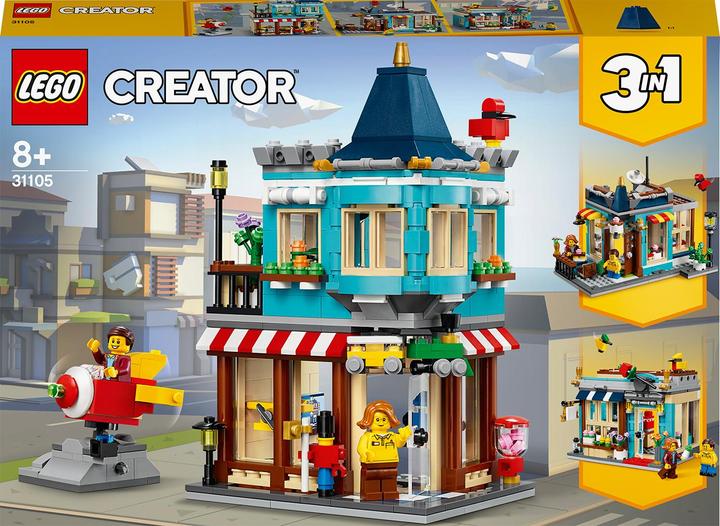 Produktbild LEGO Spielzeugladen im Stadthaus (31105, LEGO Creator Expert)