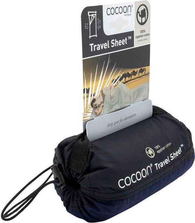 Produktbild Cocoon TravelSheet Egyptian Cotton (220 cm)